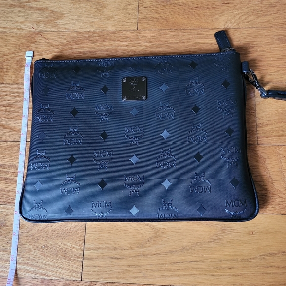 Authentic MCM Black Clutch - Picture 8 of 8